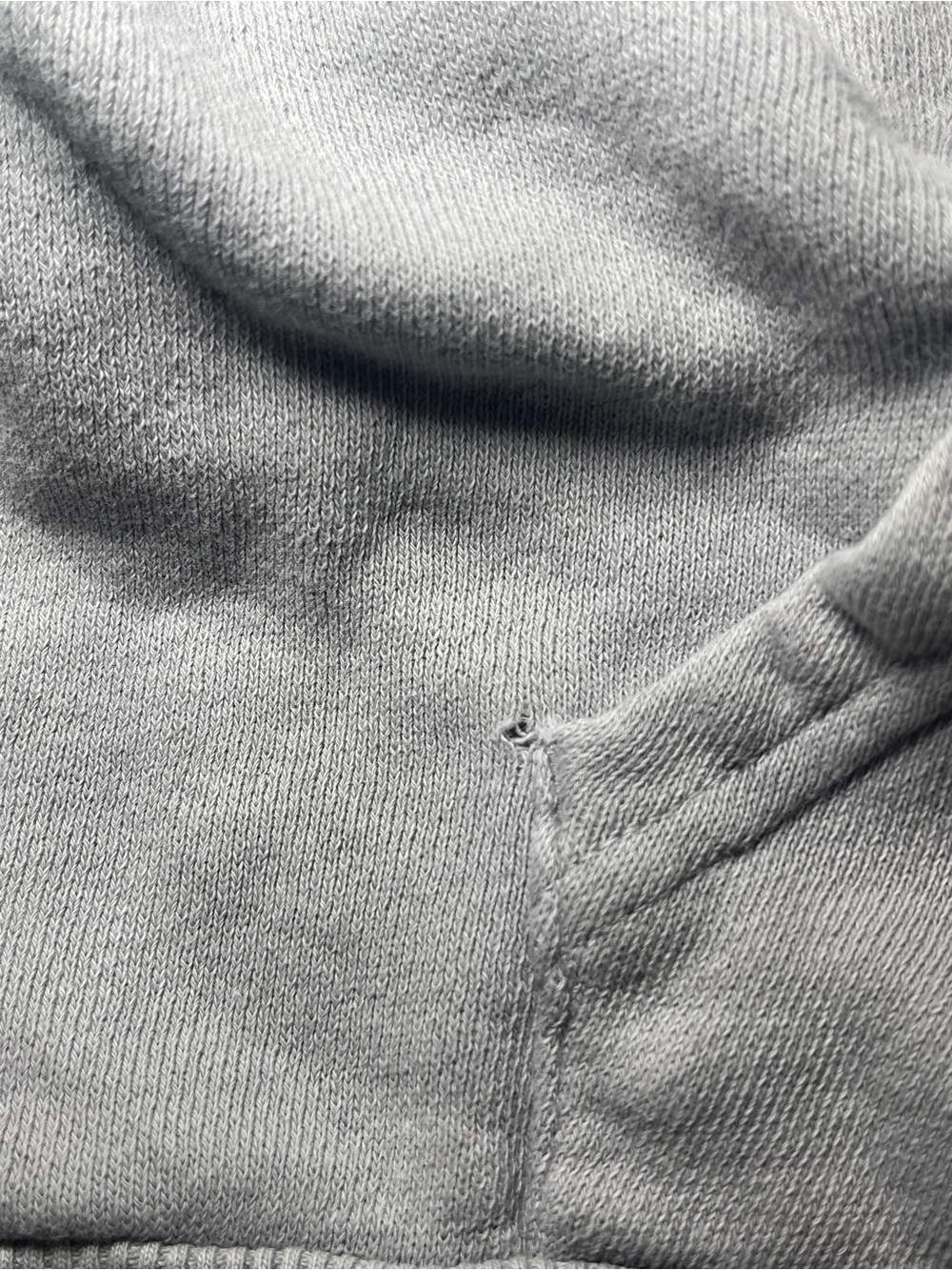 John Galt by Brandy Melville Cropped Zip Hoodie Women's XS/S Blue Gray - Picture 7 of 12